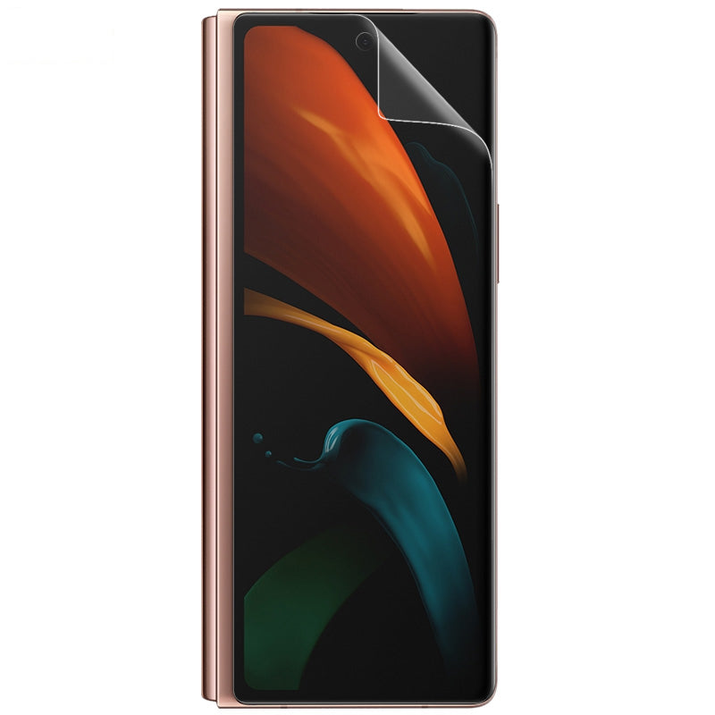 IMAK Sada měkké hydrogelové ochranné fólie (vnější obrazovka, zadní vnitřní obrazovka) pro Samsung Galaxy Z Fold2 5G IMAK Sada měkké hydrogelové ochranné fólie (vnější obrazovka, zadní vnitřní obrazovka) pro Samsung Galaxy Z Fold2 5G